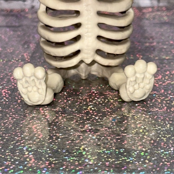 Crazy Bonez Teddy Bonez Skeleton Figurine 5 Inch Figure Halloween Decor - Picture 7 of 9